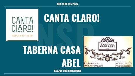 CANTA CLARO! · TABERNA CASA ABEL