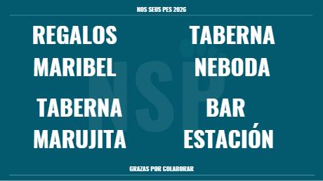 REGALOS MARIBEL · TABERNA NEBODA · TABERNA MARUJITA · BAR ESTACIÓN